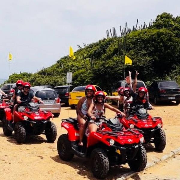 Cupom de Desconto de Passeio de Quadriciclo em Búzios Foto de Passeio de Quadriciclo em Búzios