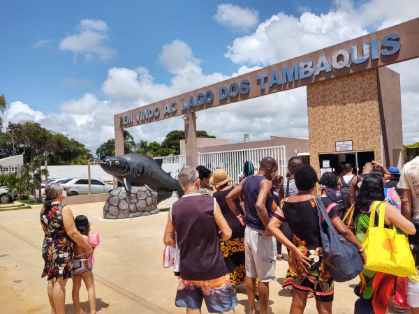 Passeio Lagoa dos Tambaquis saindo de Aracaju