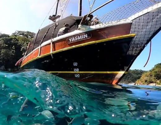 Passeio Ilha Grande saindo de Conceição de Jacareí