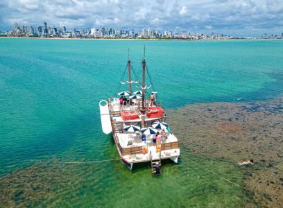Passeio de Barco para Picãozinho em João Pessoa