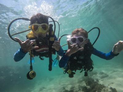 Mergulho com cilindro nas piscinas naturais de João Pessoa