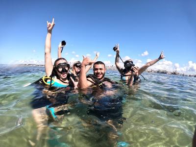 Mergulho com cilindro nas piscinas naturais de João Pessoa