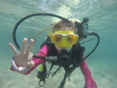 Mergulho com cilindro nas piscinas naturais de João Pessoa