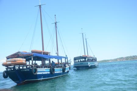Passeio de Escuna ilha dos Frades e Itaparica